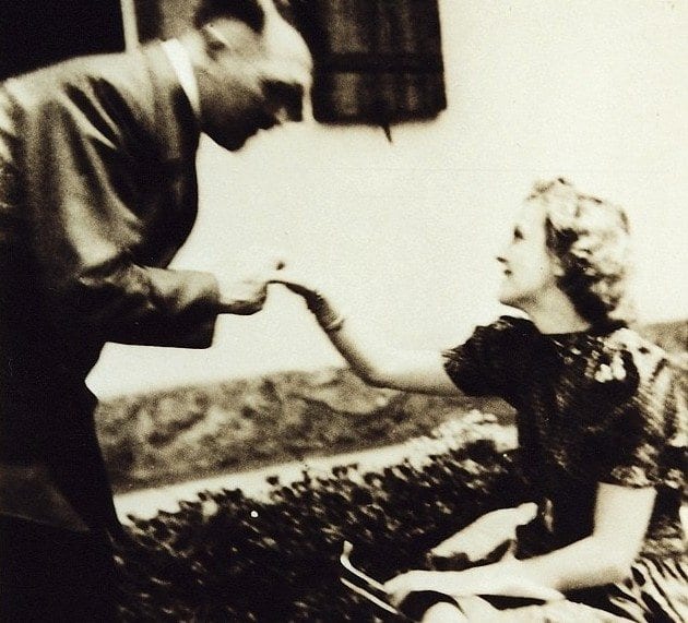 Hitler with Eva Braun. (PHOTO: Centeral European News ZDF) 