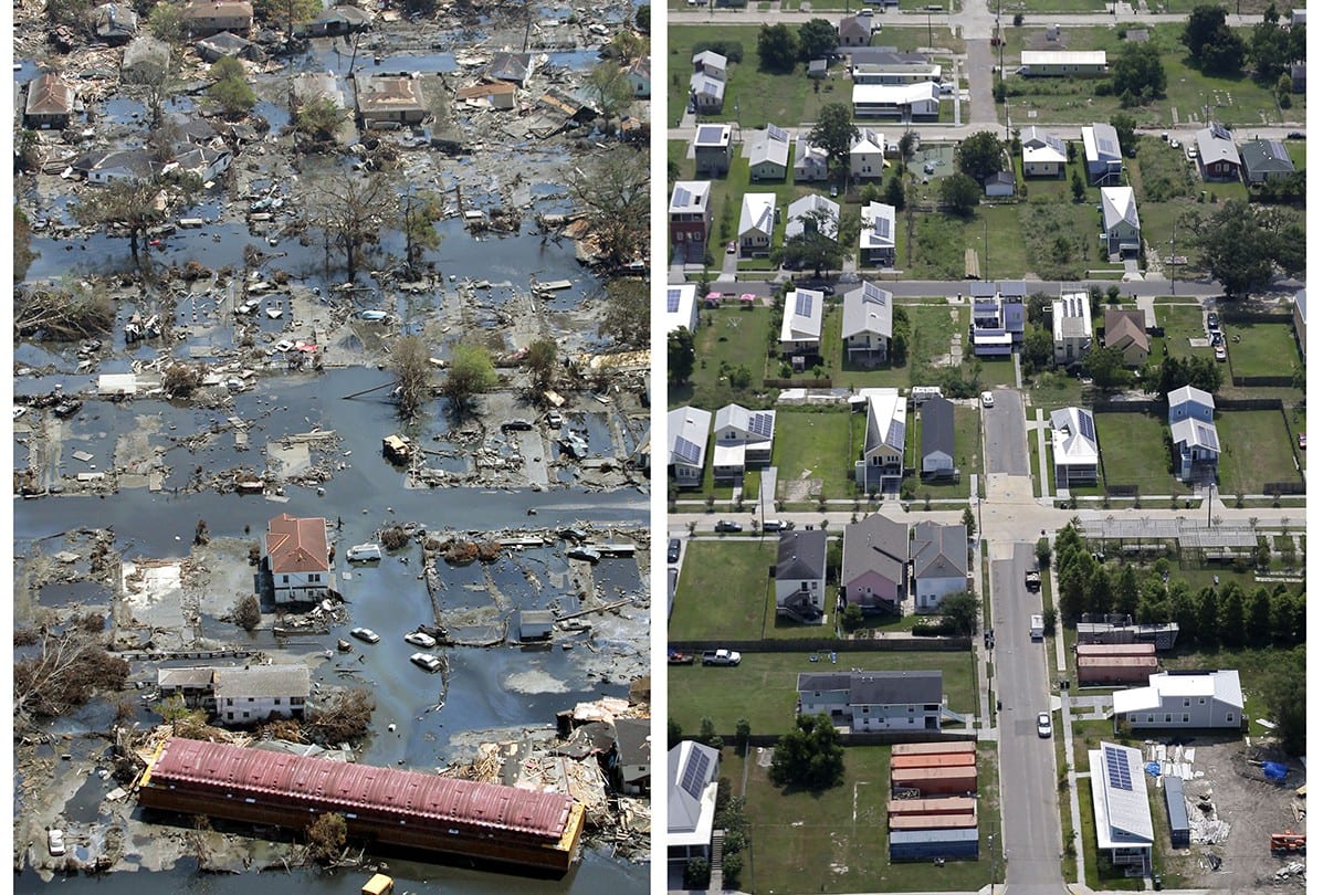 New Orleans before and after Katrina [via rare.us]