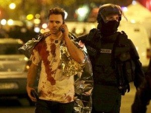 A survivor of the Paris attacks / PHOTO: Reuters