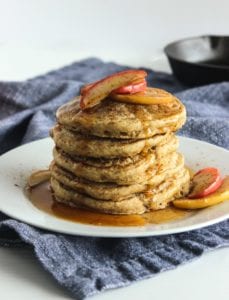 Apple Cinnamon Pancakes | Photo: Lively Table